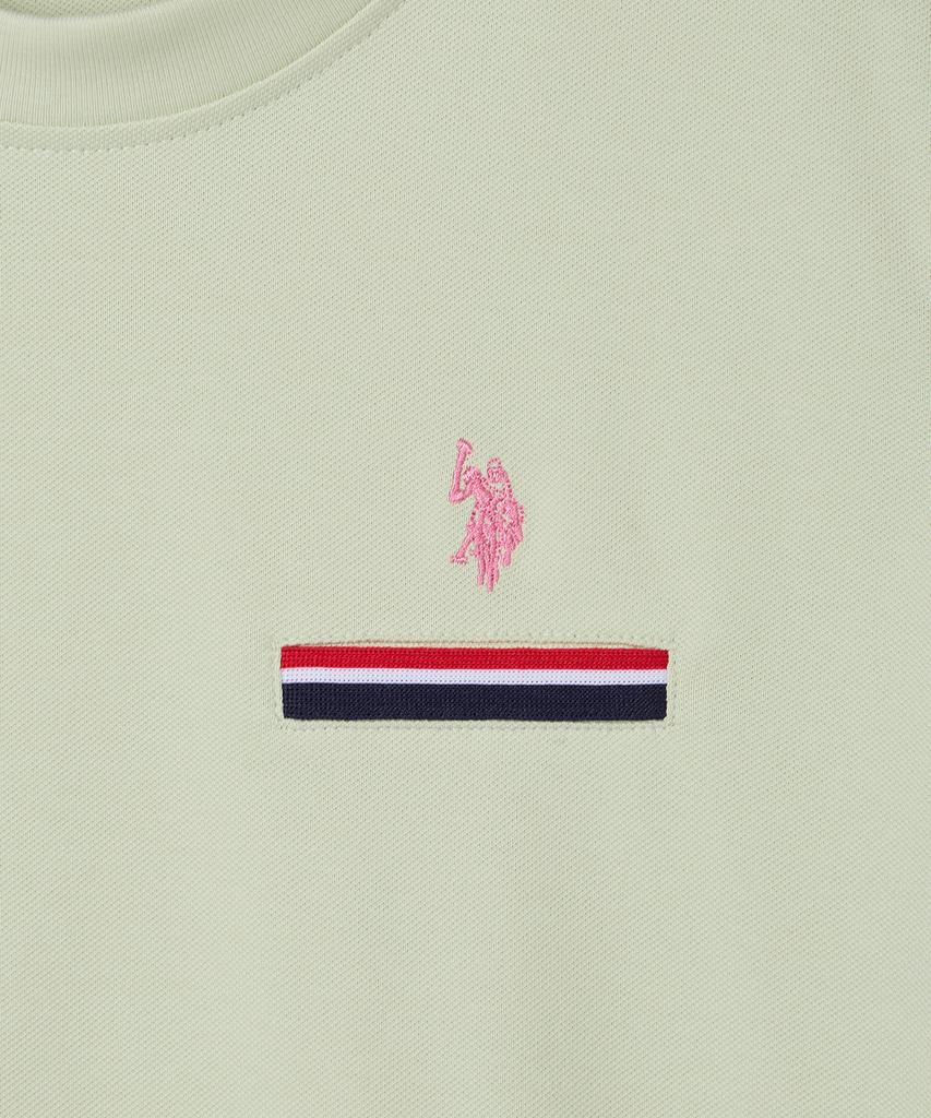 USPOLOASSN Summer Pq Round T-Shirt_Green Mint