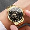 Fashion Men Business Watches Roma Dial Date Calendar Quartz Watch Reloj Hombre