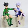 12.5cm Hunter x Hunter Gon Freecss Anime Figure Zoldyck Action Figure Figurine Model Car Ornaments Toys Gift