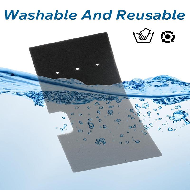 Wh01X35719 Lint Filter 4-Pack - For Ge Profile Washer Dryer Combo - Hand Washable And Reusable Excellent Quality
