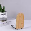 Organizer Office Supplies Student Stationary School Bookshelf Book Stand Wood Bookend Book Holder