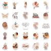 50 Bohemian Style Graffiti Stickers for Decorating Suitcase Notebook Waterproof Stickers