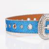 Adjust Pin Buckle Diamond Waist Belt Adult Western Full Sequin Adjustable Belt
