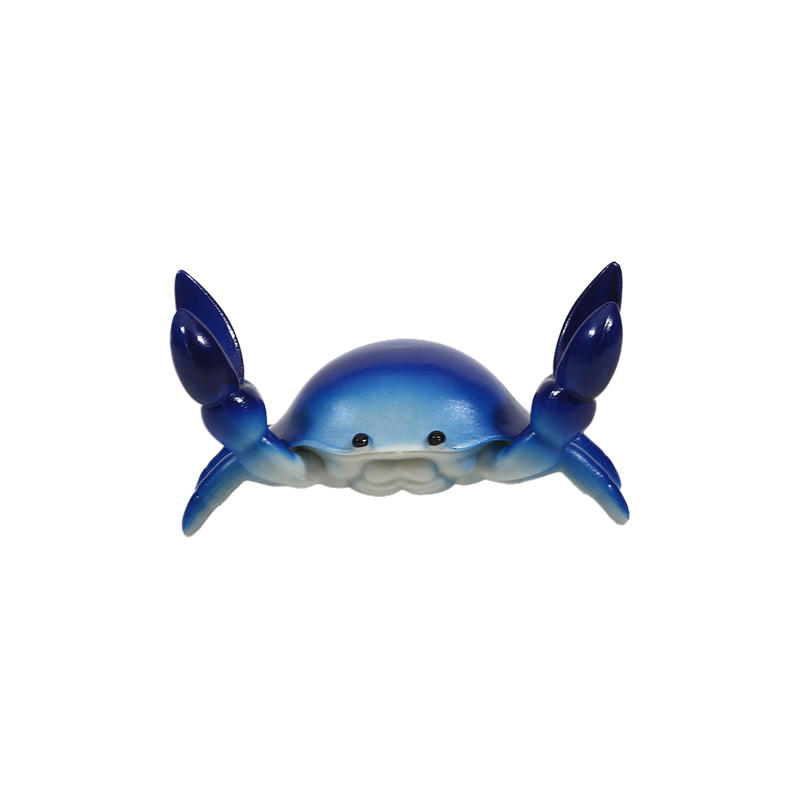 Creative Crab Weightlifting Pen Holder Creative Cute Crab Cellphone Storage Bracket Storage Rack Desktop Ornament