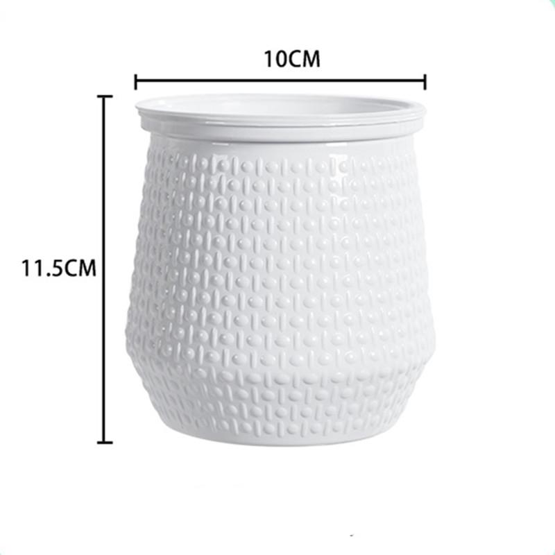

Self Watering Flower Pot Hydroponics Plants Pot Succulent Potted Planters Double Layer Water-Absorbing Flowerpot for Garden