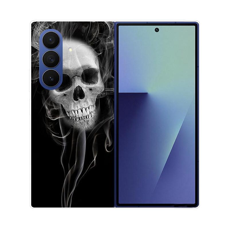 Etui Do Samsung Galaxy Z Fold 7 Przezroczyste Twarde Składane Luksusowe Malowane Do Samsung Galaxy Z Fold7 Clear Cover ZFold 7 Fundas