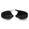 Door Rearview Mirror Cover Cap 2pcs Replacement for BMW 3 Series E90 2009 2012 OEM 51167205291 51167205292