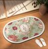 American Bathroom Mat Toilet Non-slip Mat Household Non-slip Toilet Door Diatom Mud Quick Drying Absorbent Carpet