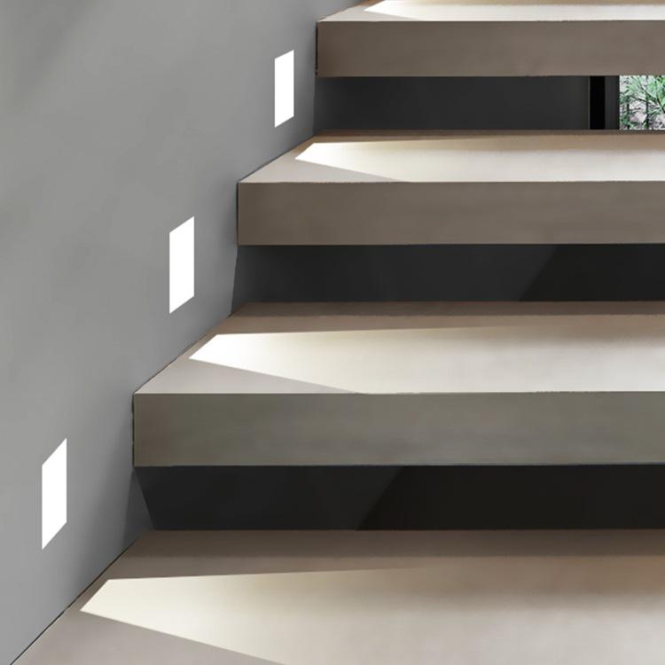 Recessed Frameless LED Stair and Corridor Light