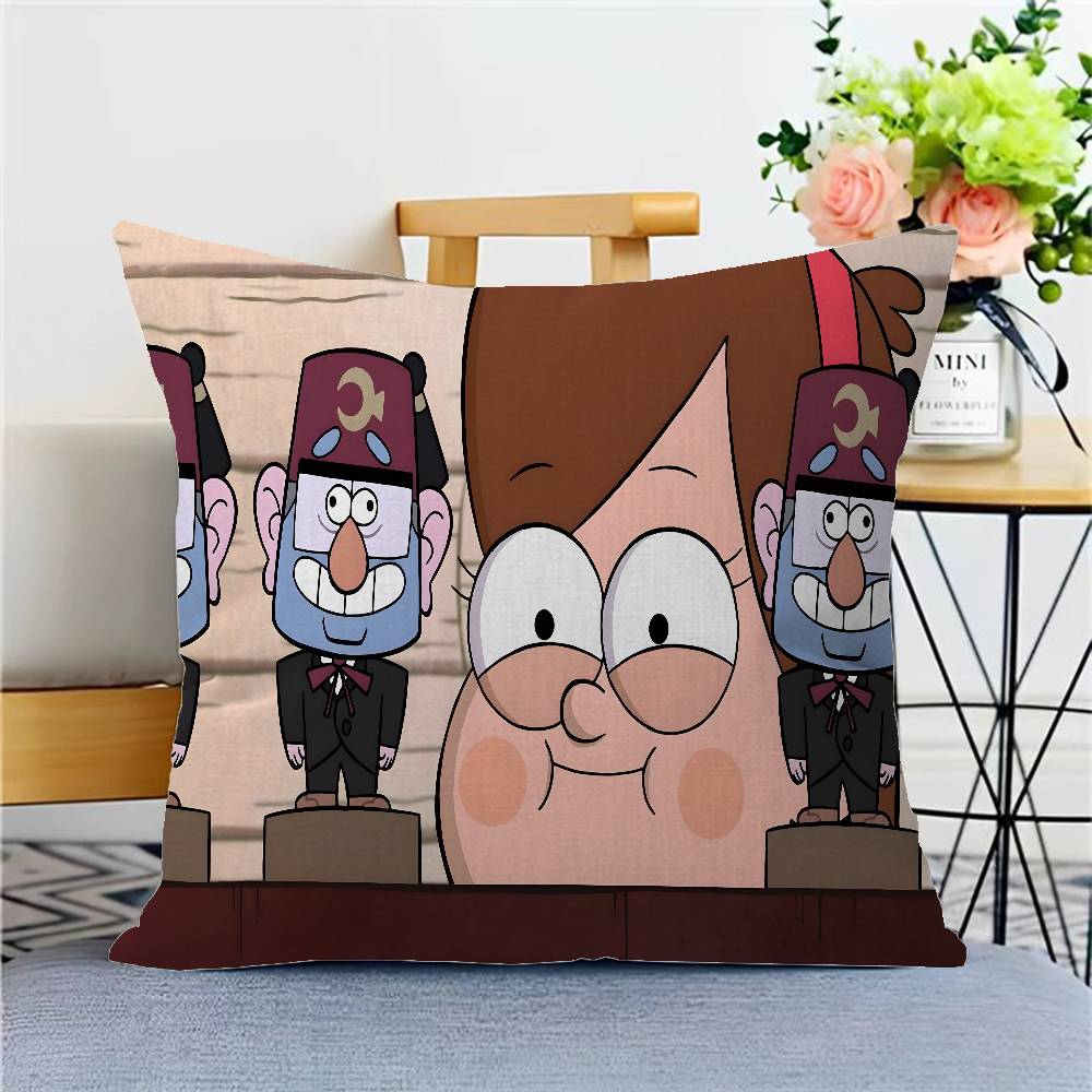 Film Gravity Falls Pillow Gift Home Office Decoration Bedroom Sofa Car Cushion Cover Case 45x45