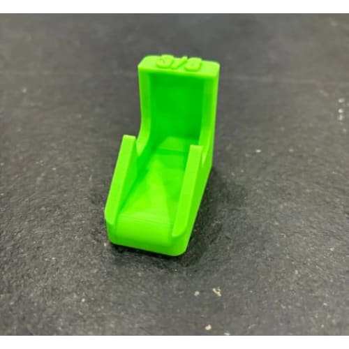 SJW ORGANIZERS Ratchet Organizer with Magnetic Mounting and Non-Slip Design (Lime Green, 3/8")