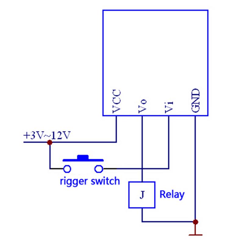 At41 Delay Circuit Timing Switch Module 1S-40H 1500Ma For Delay Switch Timer