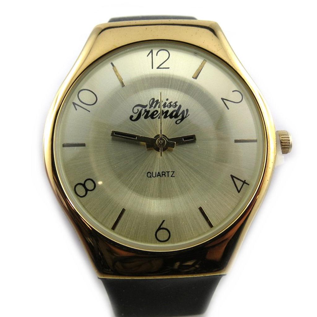 Les Trésors De Lily [N2376] - Women's Watch 'Trendy' Black Gold