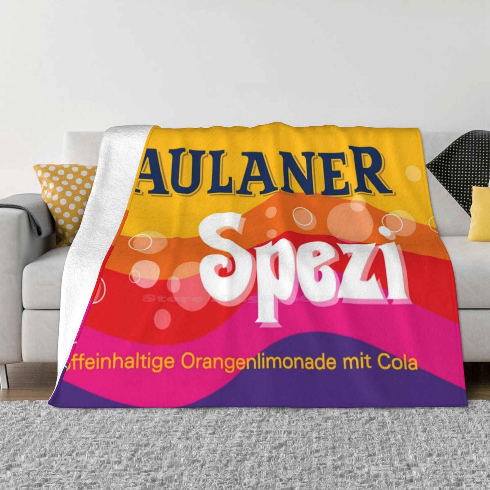 Paulanerspezi Мюнхен Самая продаваемая комната Домашнее фланелевое одеяло Paulaner Spezi Германия Пиво Paulaner Spezi Paulaner Spezi 30x40in