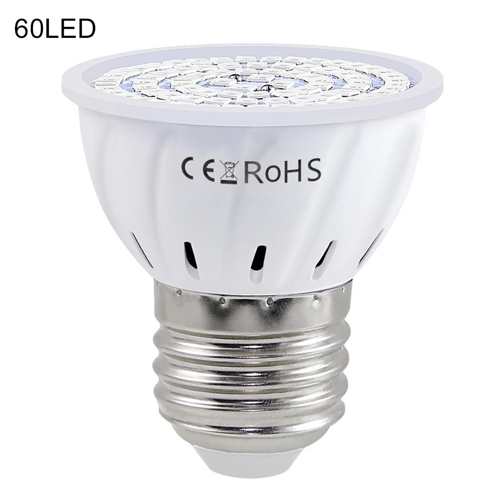 

LED Grow Light Bulb E27 E14 220V Full Spectrum Grow Light Phyto Light Plant Growth Lamp Hydroponic Growth Light New 60LED