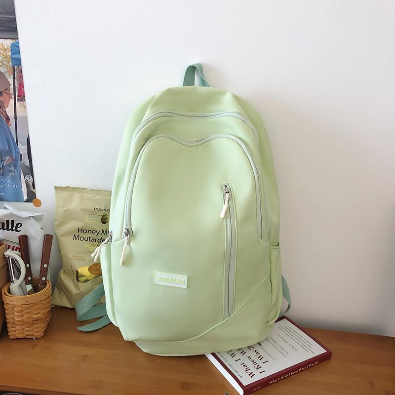 Middle School Student Bag Large Capacity Dame Ryggsekk Junior High School Student Ryggsekk Dame