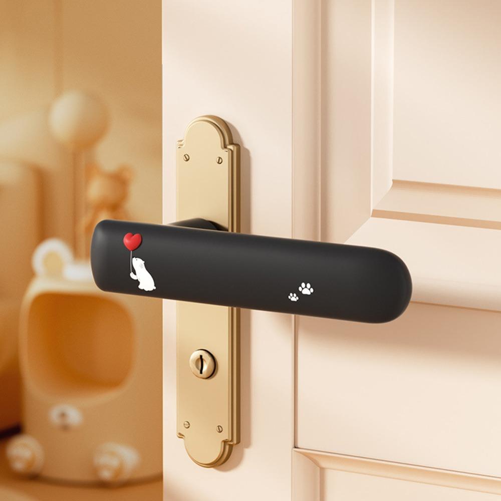 Anti-collision Door Knob Cover Cartoon Protective Pad Cute Baby Safety Sleeve Protector for Home