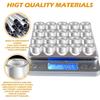 20 PCS 1/2-20 Inch Zinc-Plated Steel Trailer 509 Lug Nuts Fit For 1/2" Wheel Lug Studs Dexter EZ Lube Trailer Camper RV Truck, Axle Hub Tire Open End