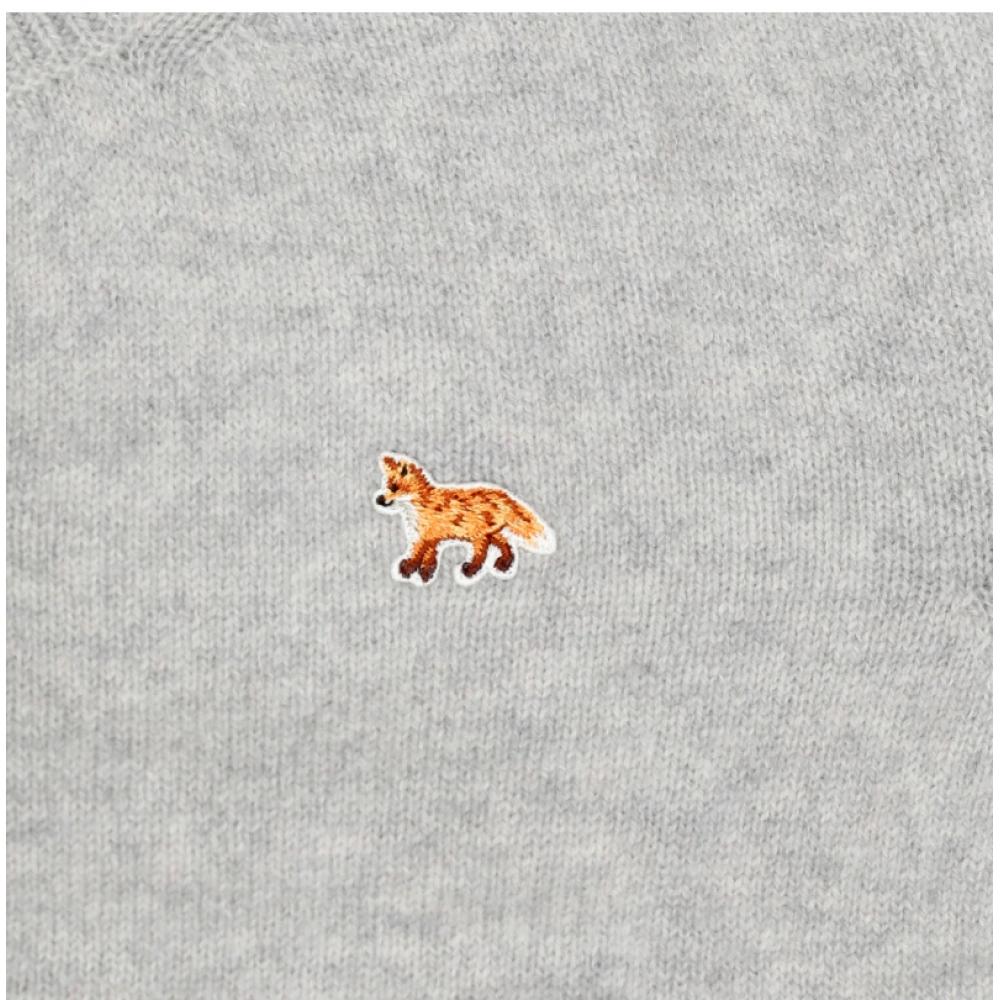 MaiSon KitSune Women S Baby Fox Patch Cardigan H120 Pw00506kt1006