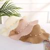 Wave Edge Sun Hat, Seaside Beach Sun Hat, Hollow Straw Sun Hat