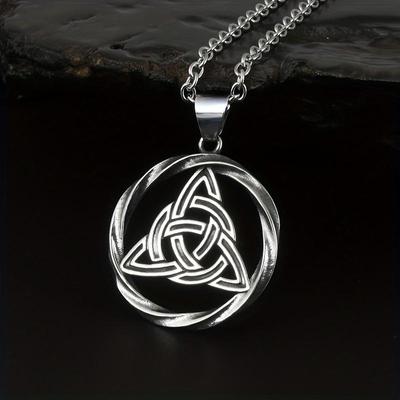 Autumn New Men's Nordic Viking Pattern Fashion Pendant Necklace Charm Jewelry Gift