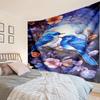 Blue Birds In Blossoms Tapestry Room Decoration Wall Hanging for Living Room Bedroom, Dormitory, Birthday and Christmas Gifts