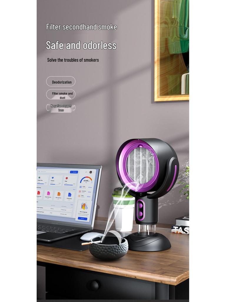 Stolný digestor s iónovým deodorizérom a odsávačom dymu - Ideálny na grilovanie a horúce hrnce