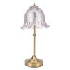 Cordless Table Lamp Glass Lamp Shade European Decorative Touch Table Lamp Night Light for Bedside Night Stand