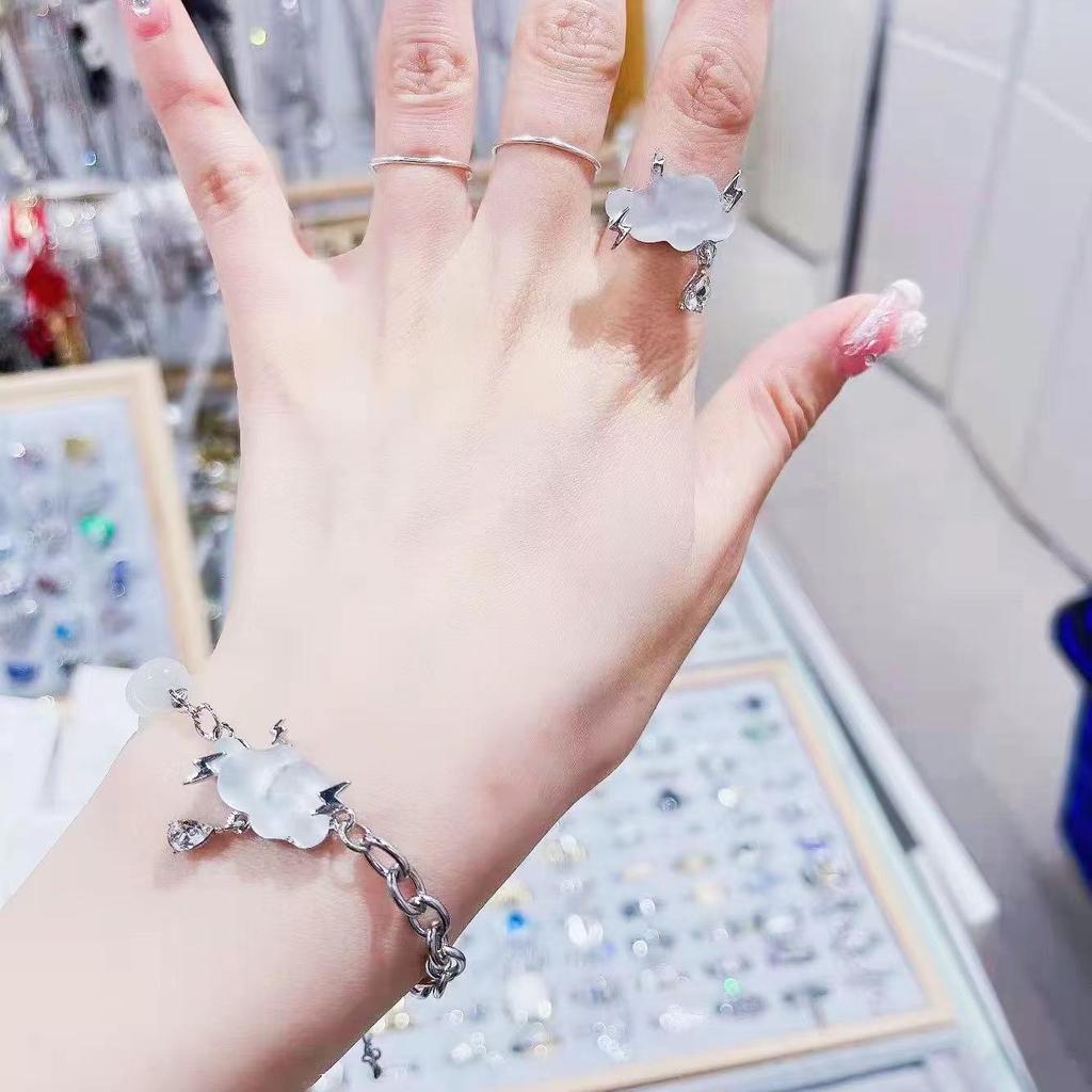 Japanese & Korean High-End Cloud Series Earrings & Necklaces - Cute, Unique, Niche Designs
