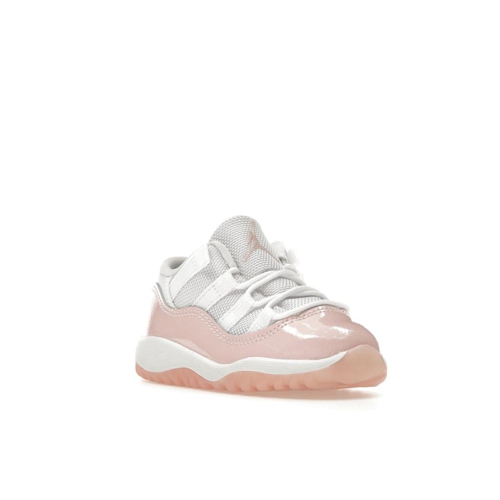 Air Jordan 11 Retro Low TD Legend Pink Baby-Sneakers Weiß 645107-160