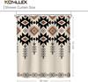 Western Aztec Shower Curtain For Bathroom Decor Southwestern Boho Vintage Geometric Tribal Ethnic Retro Navajo Native Beige