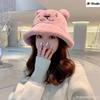 Winter Knit Trapper Hat Fleece Lined Thickened Earflap Beanie Windproof Warm Cold Weather Cap
