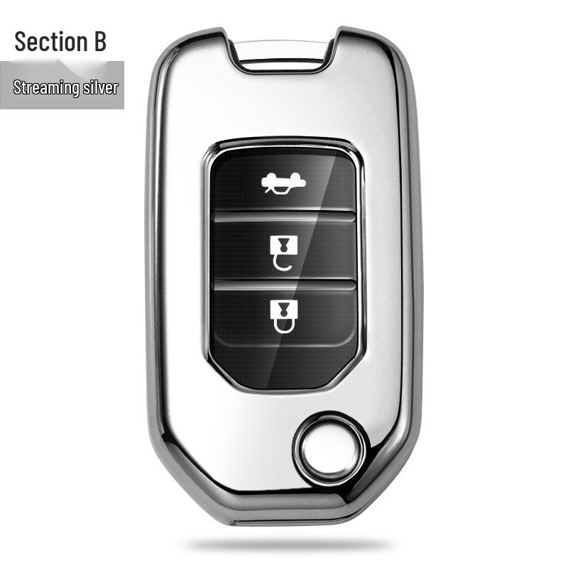 Honda Key Case Set: Compatible with Accord, Avancier, CRV, Vezel, Civic, XRV, Jade, Crider, Fit.
