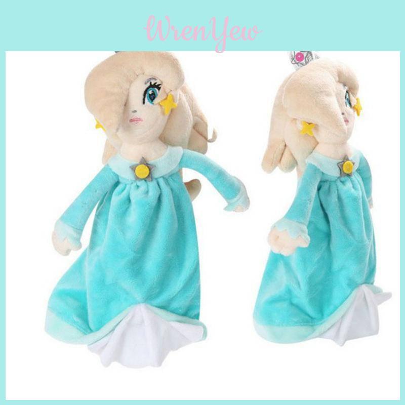 Super Mario Bros Rosalina Princess Plush Toy With Short Pile Plush For Kids Playroom Decor