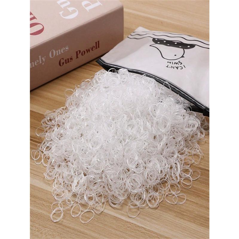 Disposable Elastic Hair Ties, Hair Bands And Ponytail Holders, Suitable For Hairstyling And Daily Decoration, Everyday Hair Accessories