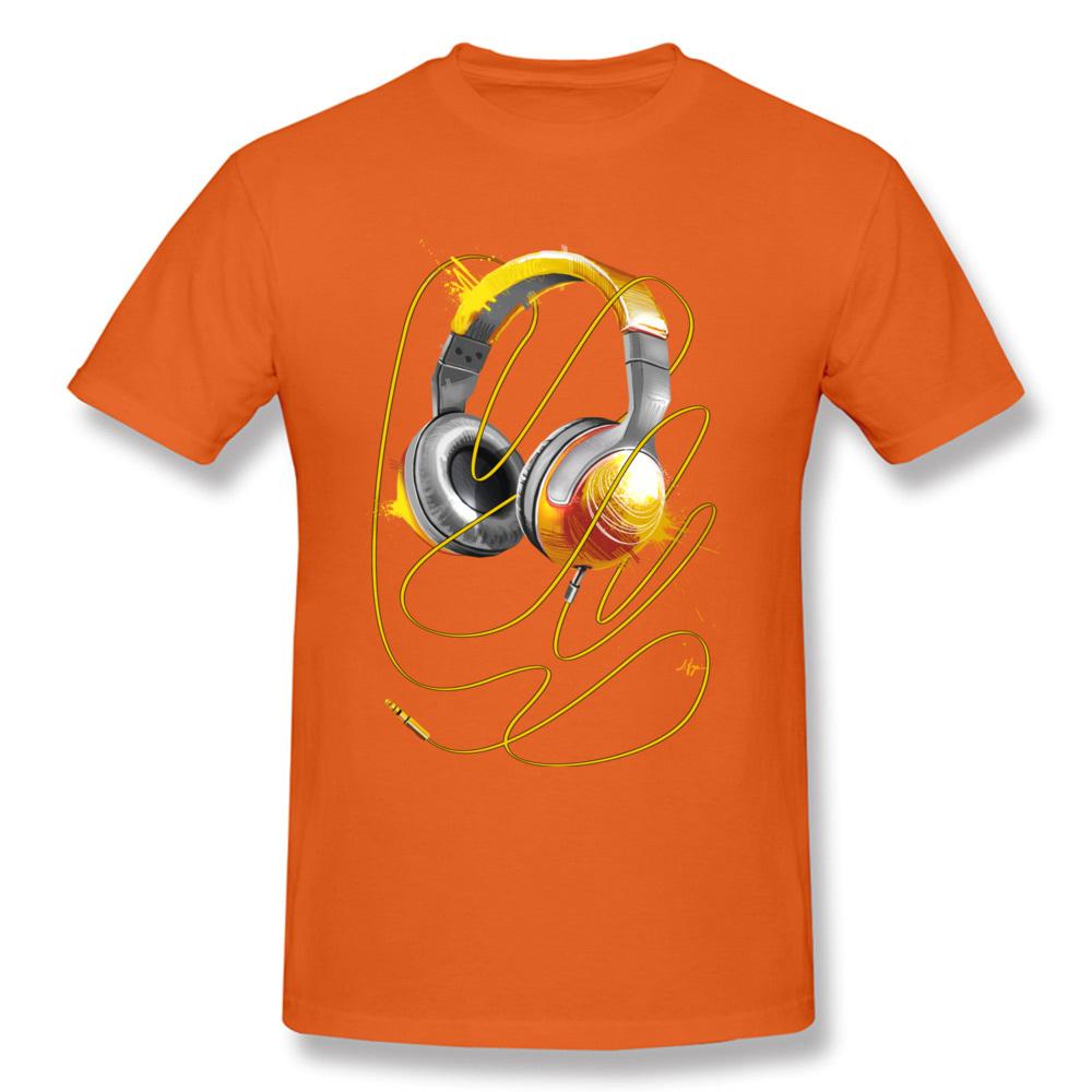 Hip Hop Dance Music T-Shirt Turn Me On Free Ship Short Sleeve 100% Cotton Men's T Shirts Rock Headphone T Shirt Top Quality