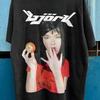 Unisex Shirt Cotton Oversize Large Size NEW BJORK Graphic Tshirt Basic Style Black Tshirt
