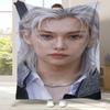 Felix Kpop Stray Kids Koc Flanelowy, Niezwykle Miękki Ciepły Pluszowy Koc na Domową Sypialnię Łóżko Kanapę Pokrowiec Kemping Piknik prezent