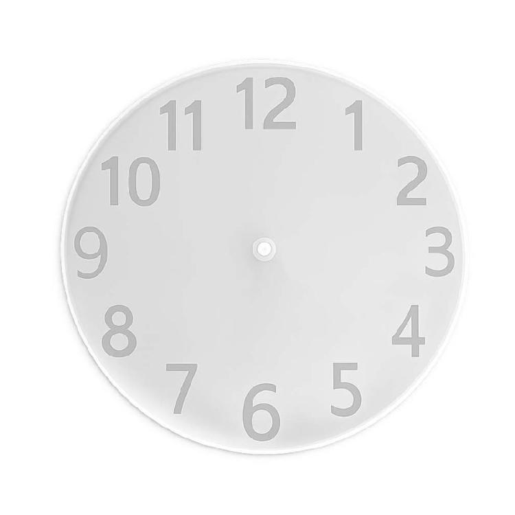 Big Arabic Number Silicone Clock Molds For Handmade Wall/Desk Clock And Gypsum Decoration Epoxy Resin Craft Project