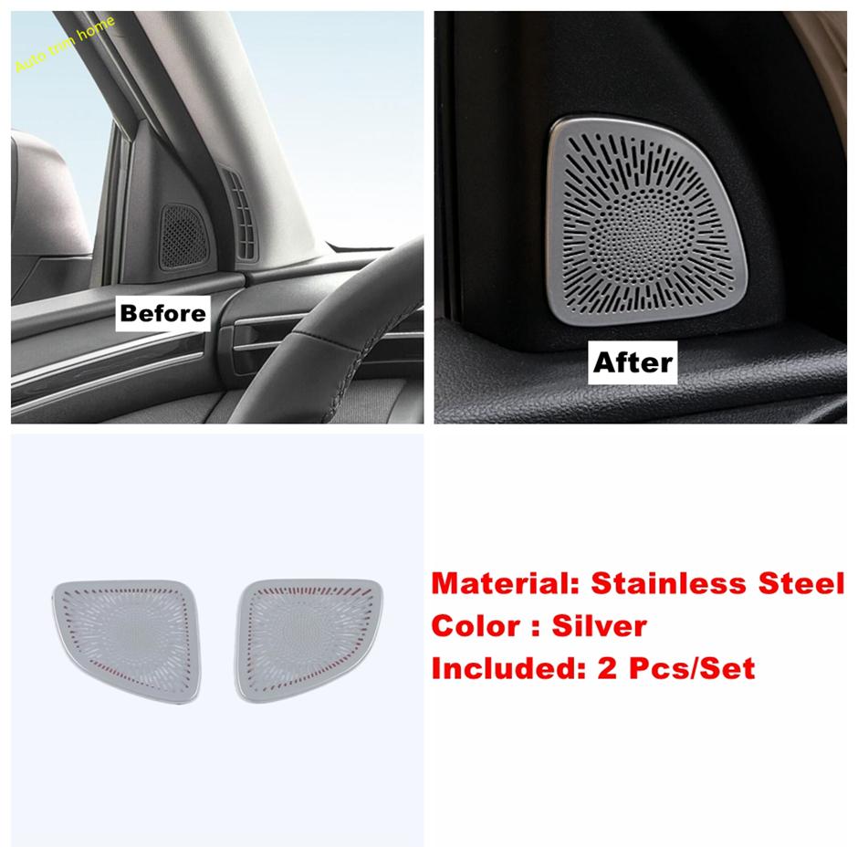 Pillar A Stereo Horn Hood Speaker Audio Sound Decoration Panel Cover Trim For Hyundai Tucson NX4 - 2025 Car Accessories
