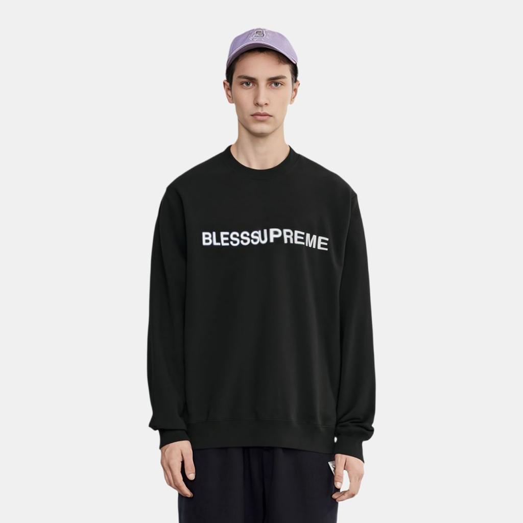 Supreme x Bless Supreme FW23 WEEK12 Collaboration FW23 WEEK12 CREWNECK Sweatshirt Unisex SUP-FW23-200