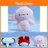 Charming Ocean Animal Plush Doll Keyring Devil Fish Crab Octopus Soft Toy For Gifts
