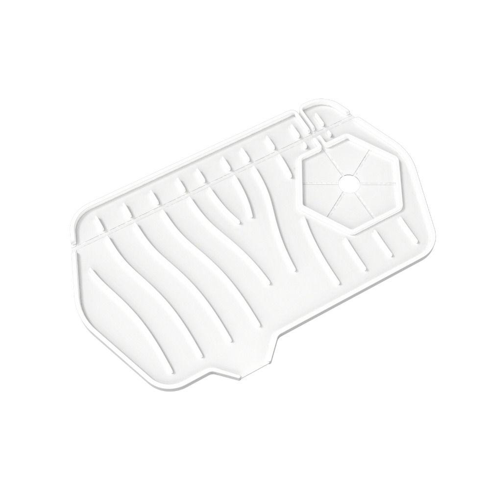 

Гаджеты Защита столешницы Впитывает воду Для коврика под кухонную раковину Впитывающая подкладка Сушильная подкладка Коврик под смеситель белый