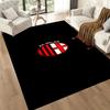 Ac Milan Floor Rug Office Rug Suitable For Hallway Foyer Kitchen Dining Room Antislip Carpet Anime Office Decor