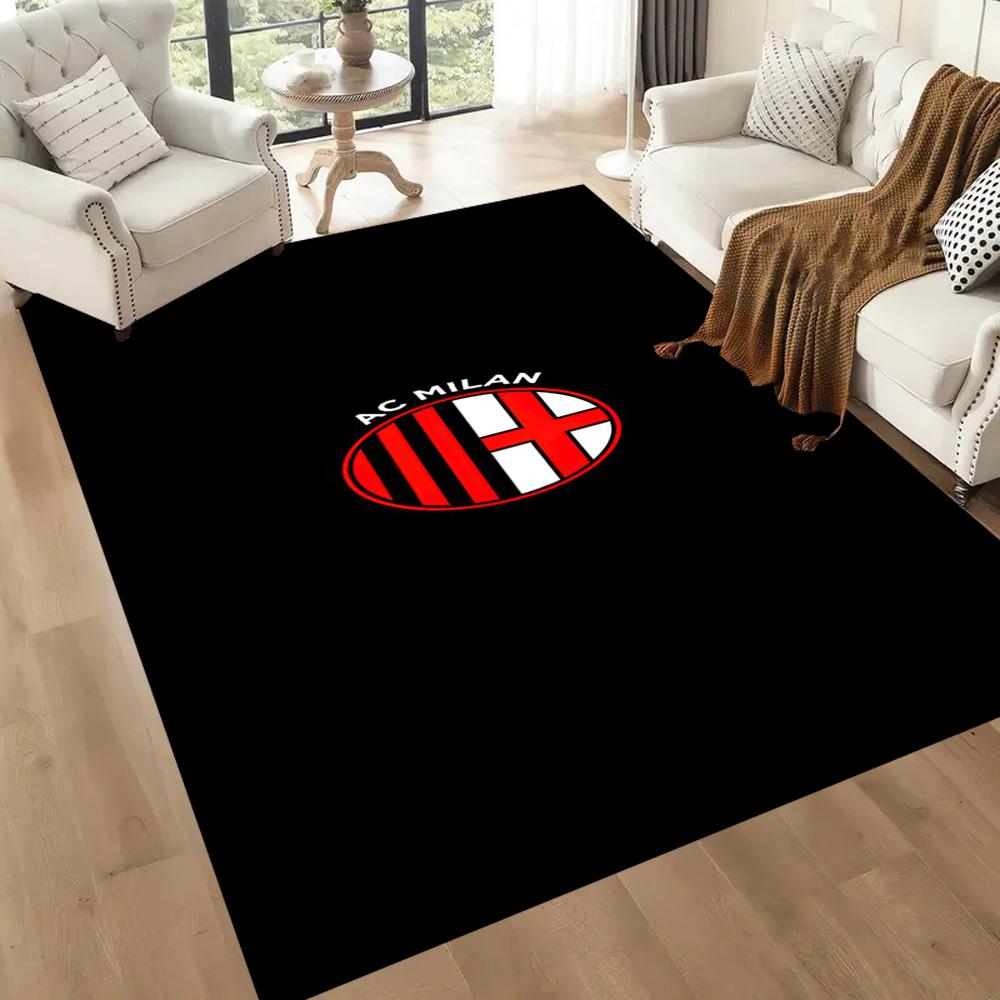 Ac Milan Floor Rug Office Rug Suitable For Hallway Foyer Kitchen Dining Room Antislip Carpet Anime Office Decor
