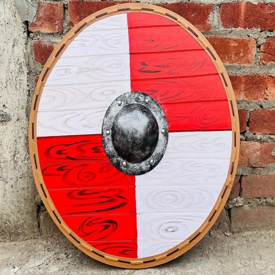 

60,96 см Ручной работы Щит викинга Деревянный щит викинга Щит воина Древний боевой щит Круглый щит Лучший подарок