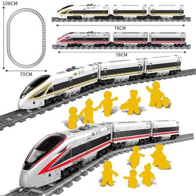 City Electric Revival Train Tracks Rail Power Function Technic Creator Building Blocks Bricks Toys