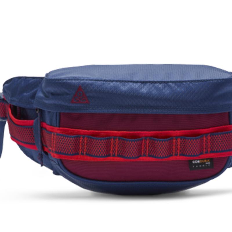 

Nike Nylon Shoulder Bag, Fanny Pack Unisex Blue Red Casual CK7511-492