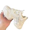 Daddy Shoes Women's 2025 New Spring and Summer Thick Sole Inner Height Increase Women's Shoes Casual Sports Little White Shoes Mesh Breathable
