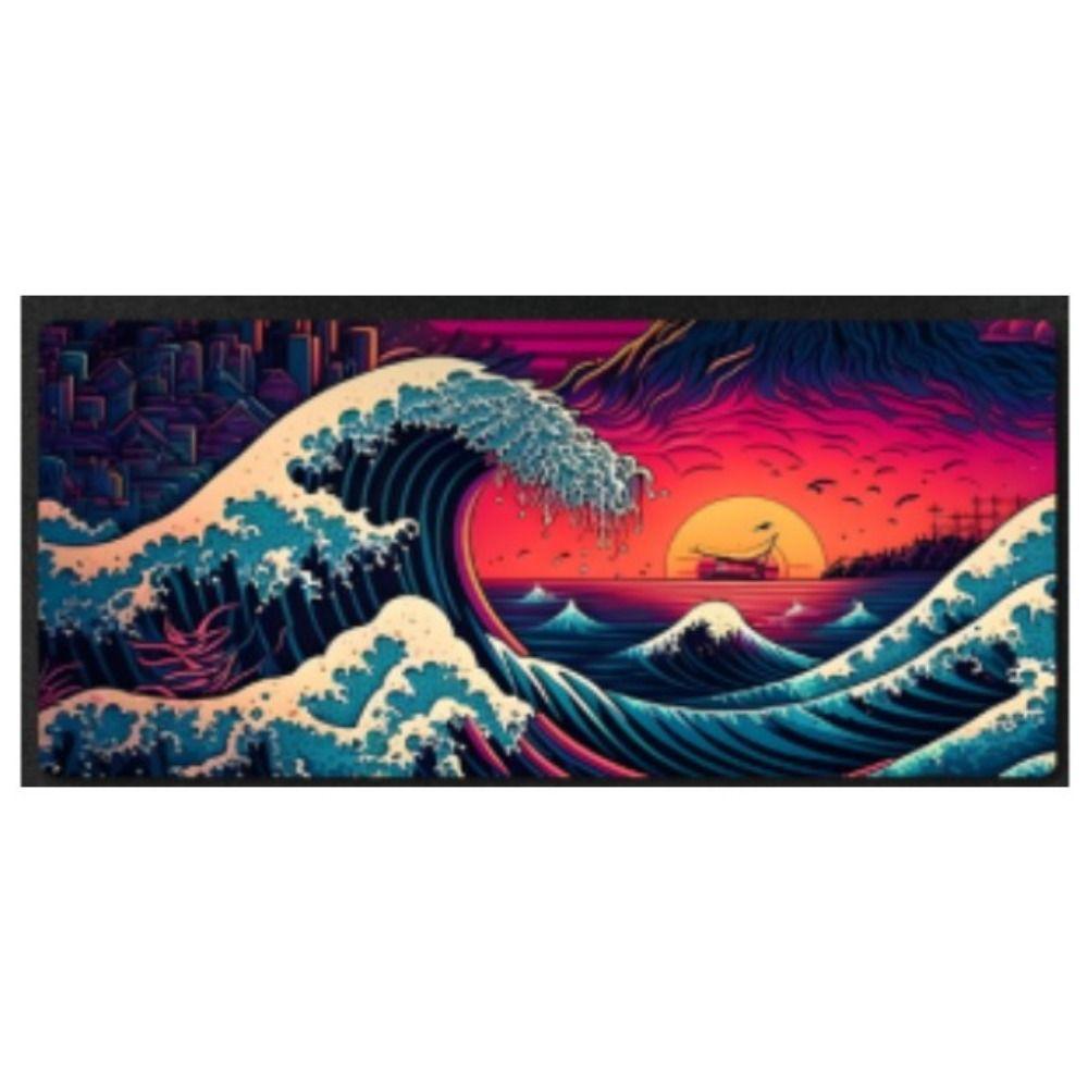 Rubber Large Mouse Pad Water-proof Computer Keyboard Mat Non-Slip Desk Pad  Office
